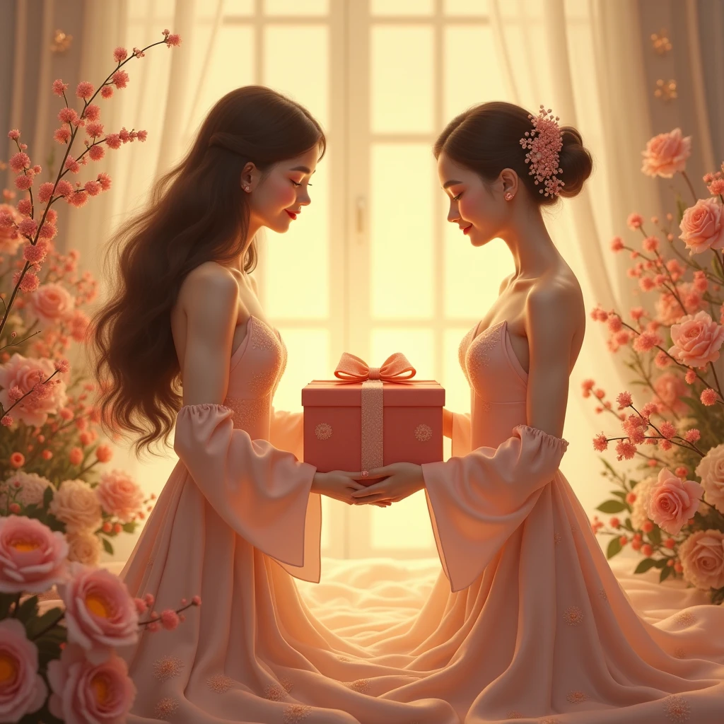 Luxury gift wrapping service